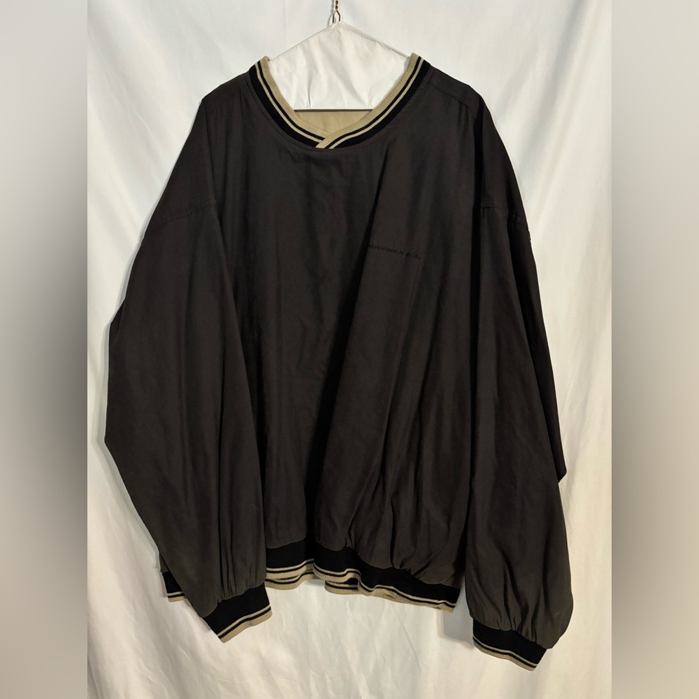 Panhandle Slim Dark Grey Vintage Windbreaker Pullover Men’s 2x Golf‎